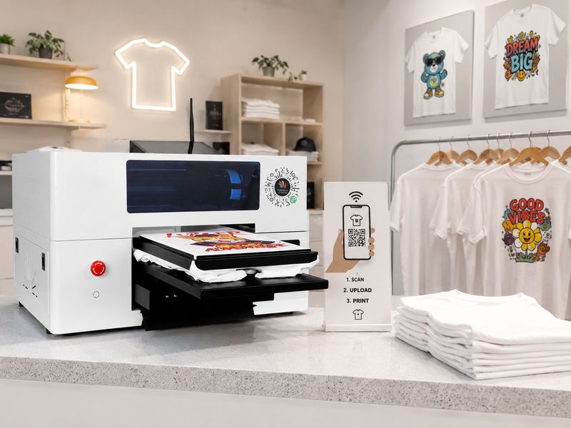 H-3040T DTG T-Shirt Printer