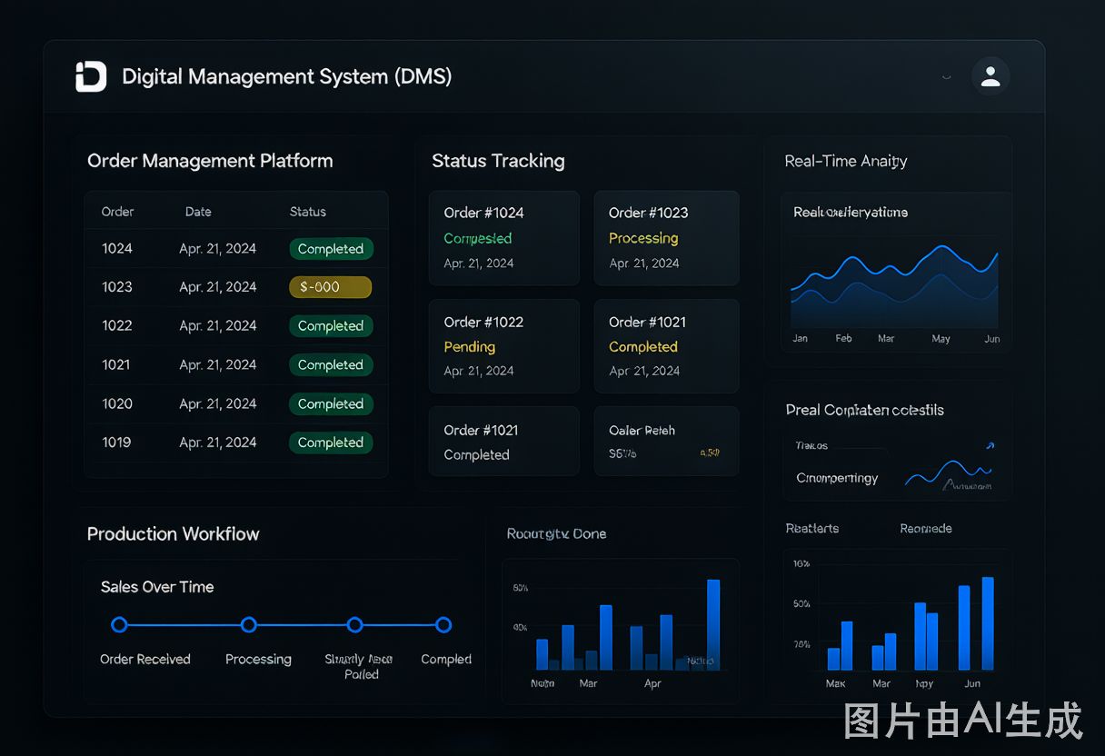 DMS Digital Manage System数字化订单管理平台