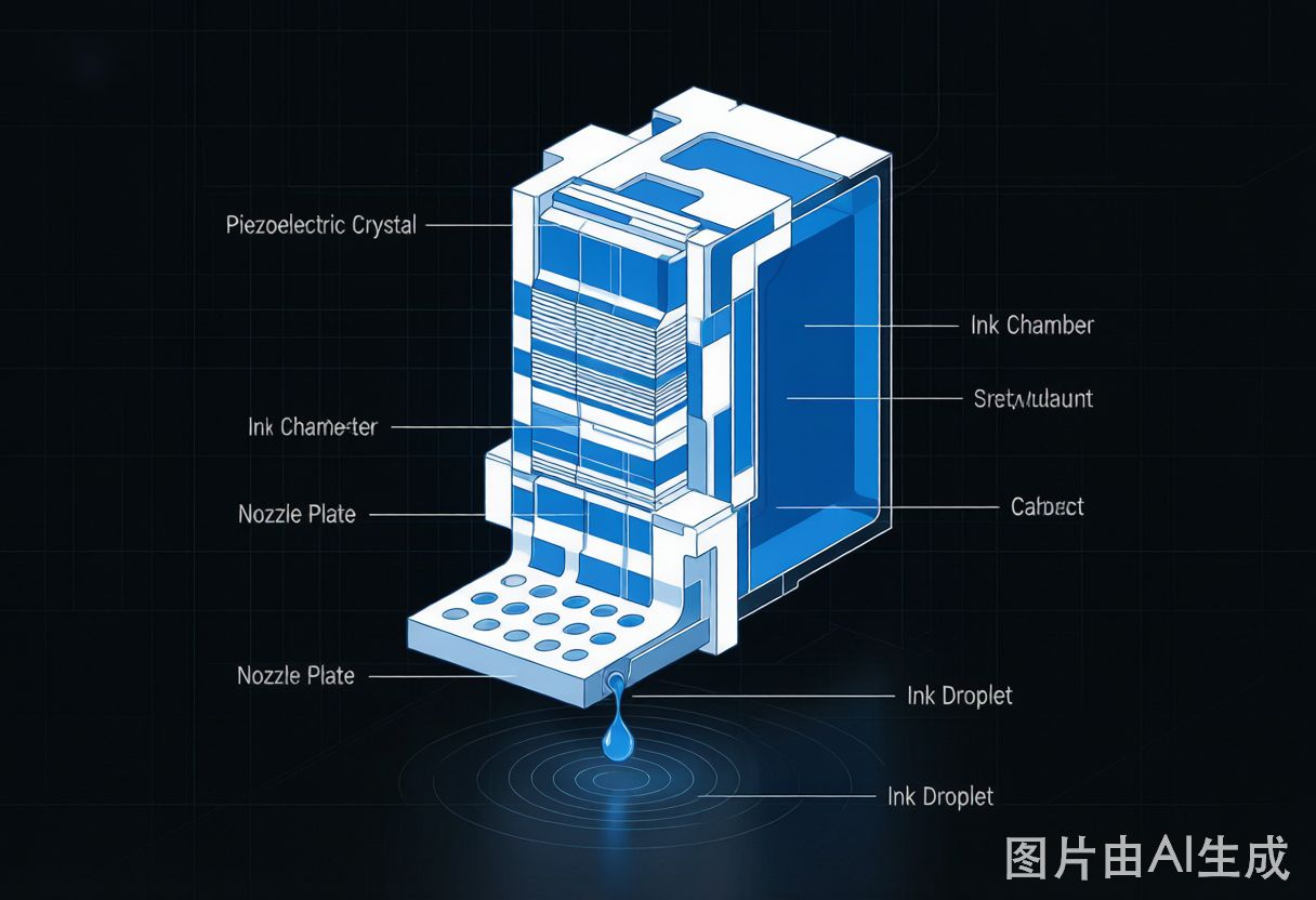 爱普生喷头喷墨原理图