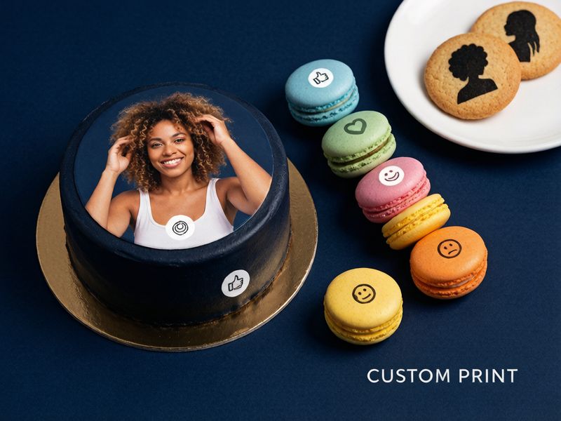 Custom printed food and cakes