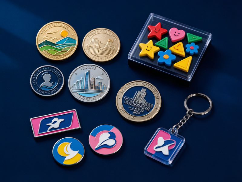 Custom printed souvenirs and magnets