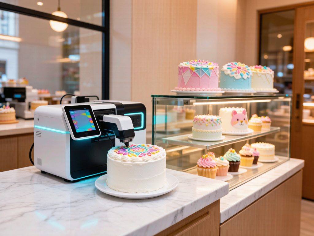 Bakery with Food Printer