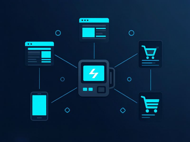 Terminal software integration for websites, apps, and e-commerce