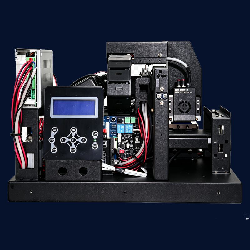 Printer internal mechanism design